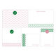 Pink & Green Chevron Post-it® Notes Ensemble Image 2 of 2
